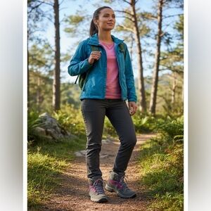Garsport Women's Hiking Boots Gray & Pink 38 (US 7)